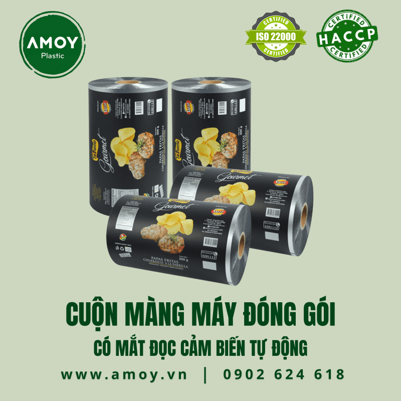 Cuộn màng sử dụng trong máy đóng gói tự động