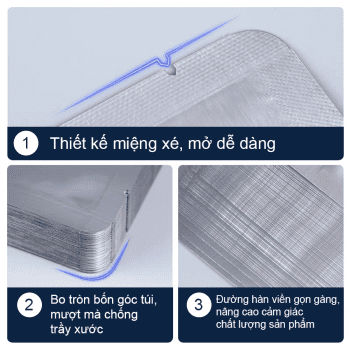 Đặc điểm nổi bật của túi nhôm retort hút chân không