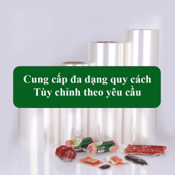 Cung cấp đa dạng quy cách tùy chỉnh theo yêu cầu
