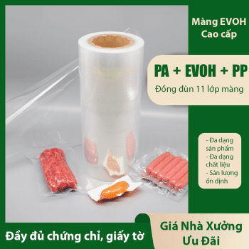 Màng Evoh cao cấp đùn 11 lớp màng chất lượng cao