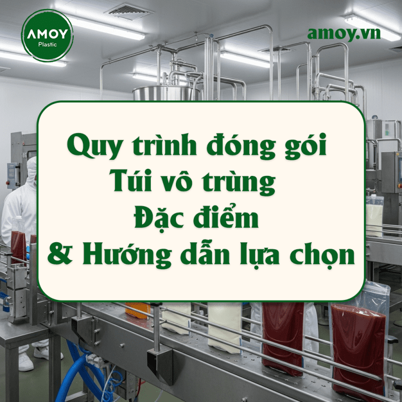 Quy trình đóng gói túi vô trùng (Aseptic Bag BIB) Đặc điểm Hướng dẫn lựa chọn