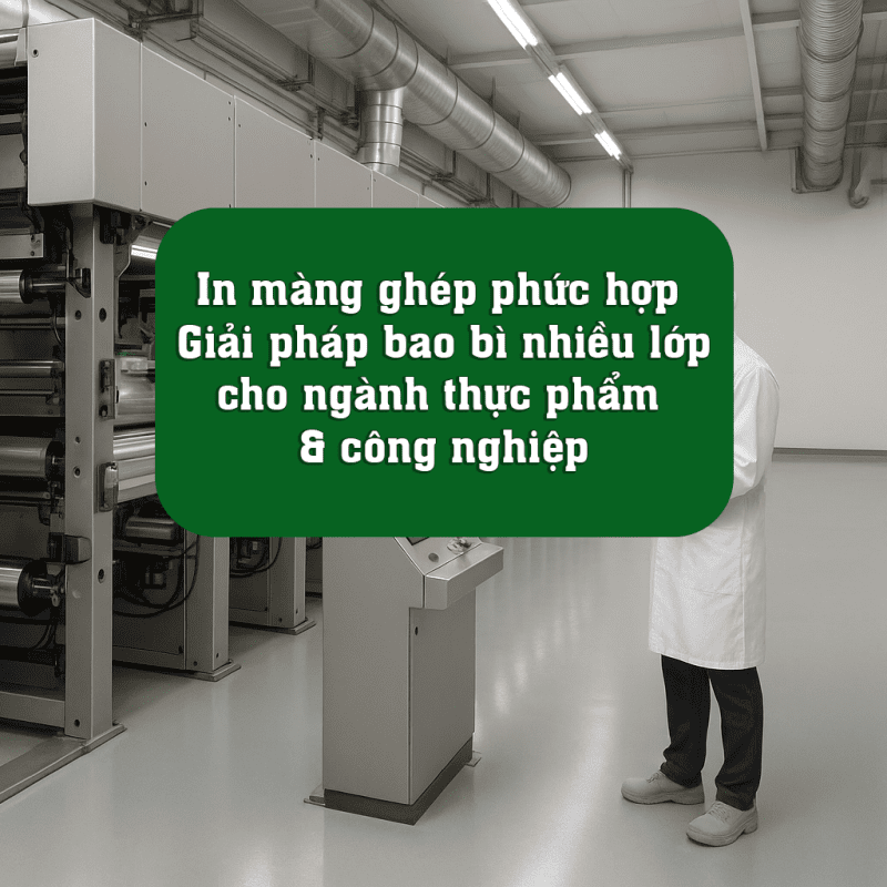 In màng ghép phức hợp – Giải pháp bao bì nhiều lớp cho ngành thực phẩm & công nghiệp