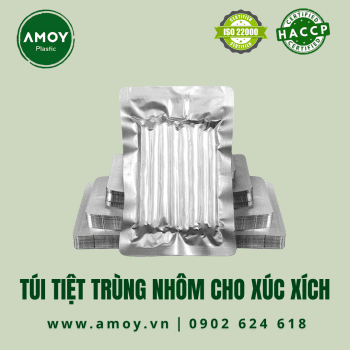 TÚI TIỆT TRÙNG NHÔM CHO XÚC XÍCH